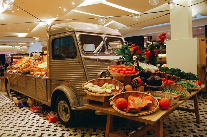 La Grande Épicerie du Bon Marche's New Look in Pictures ::  NoGarlicNoOnions: Restaurant, Food, and Travel Stories/Reviews - Lebanon