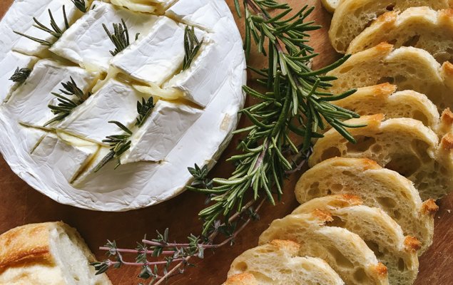 Brie, Garlic and Rosemary Focaccia - Tasting Thyme