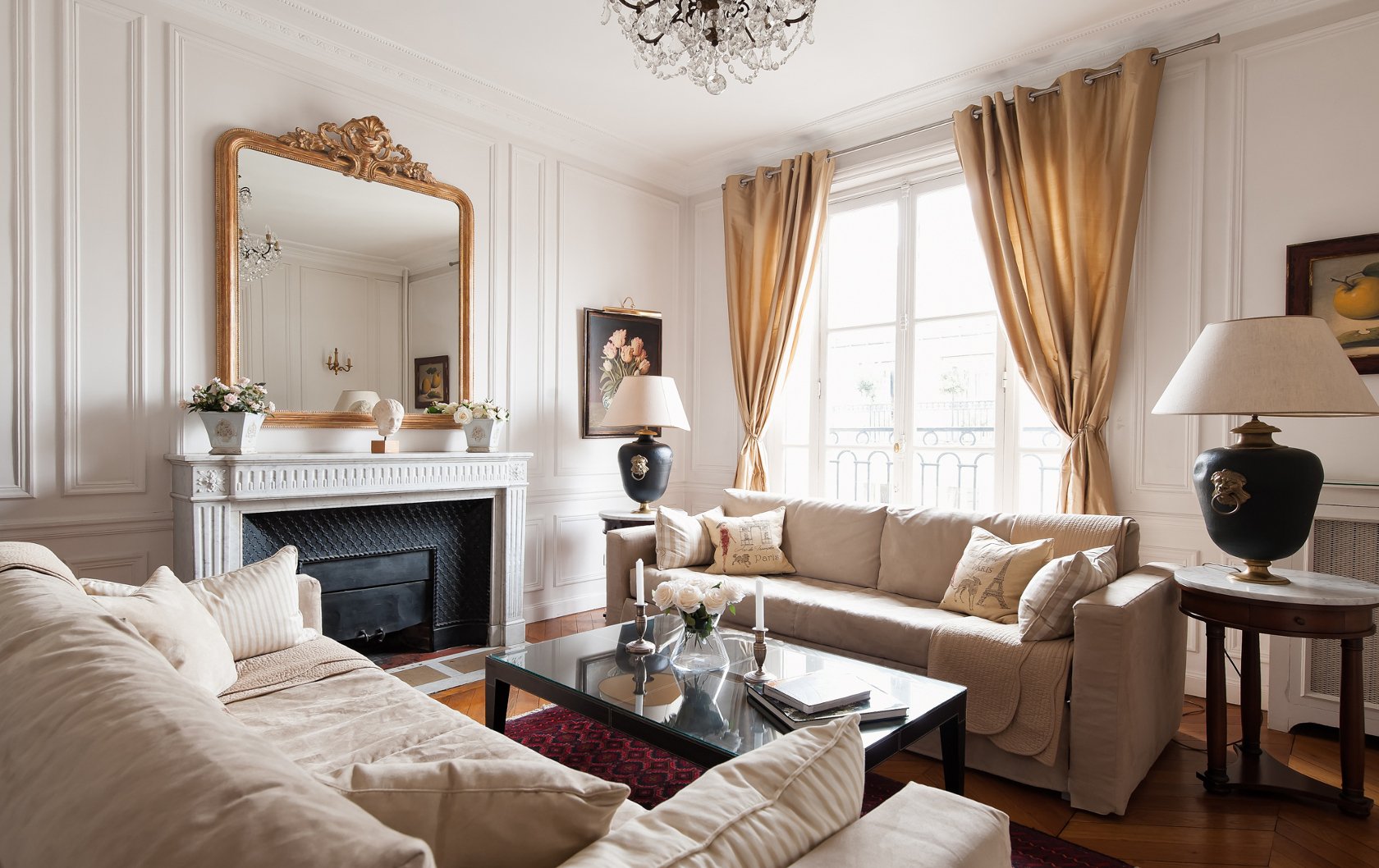 modern french apartment decor