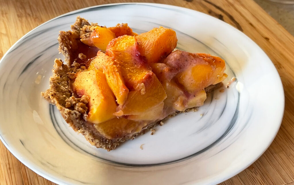 Peach pie