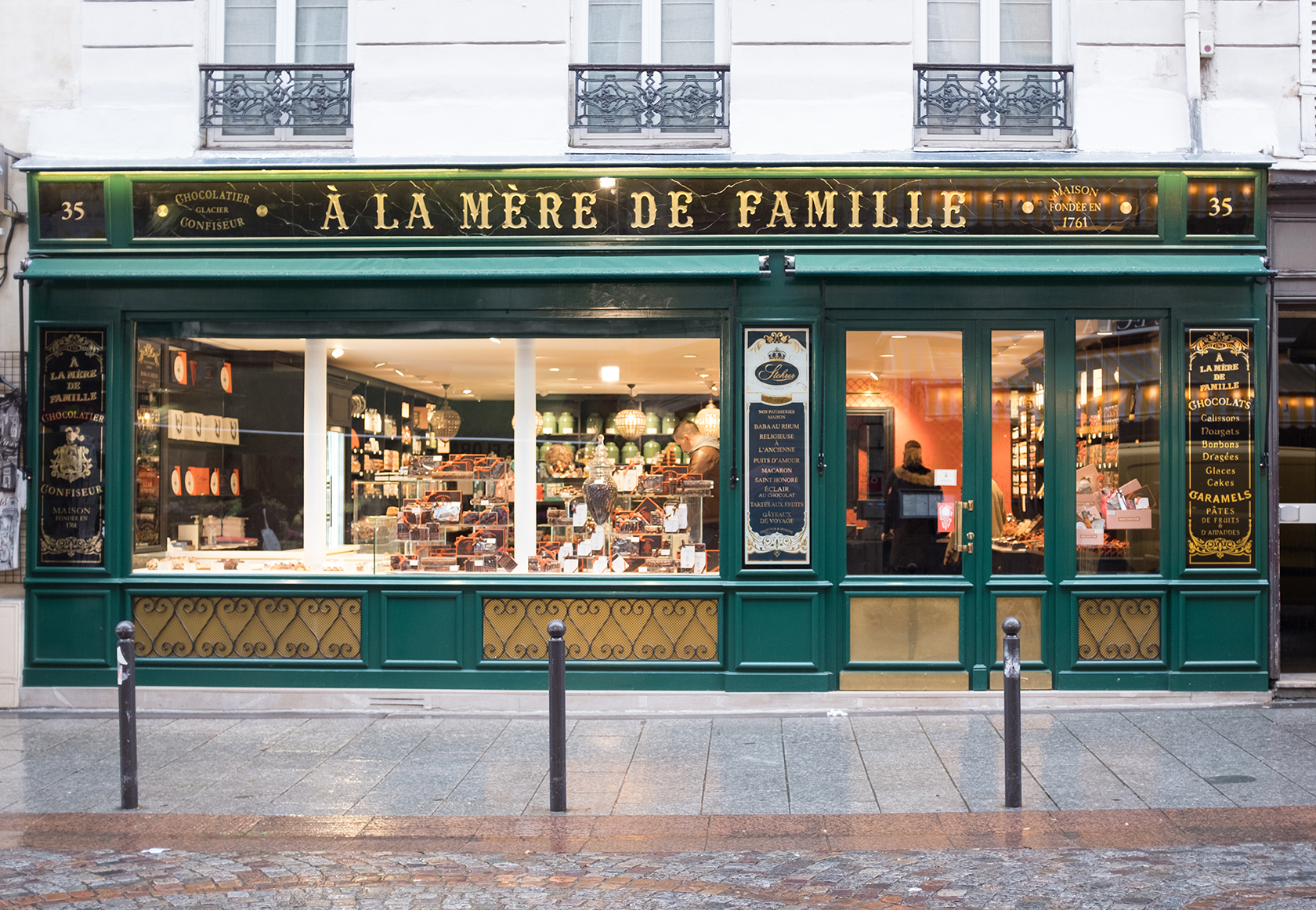 rue cler Paris food shopping