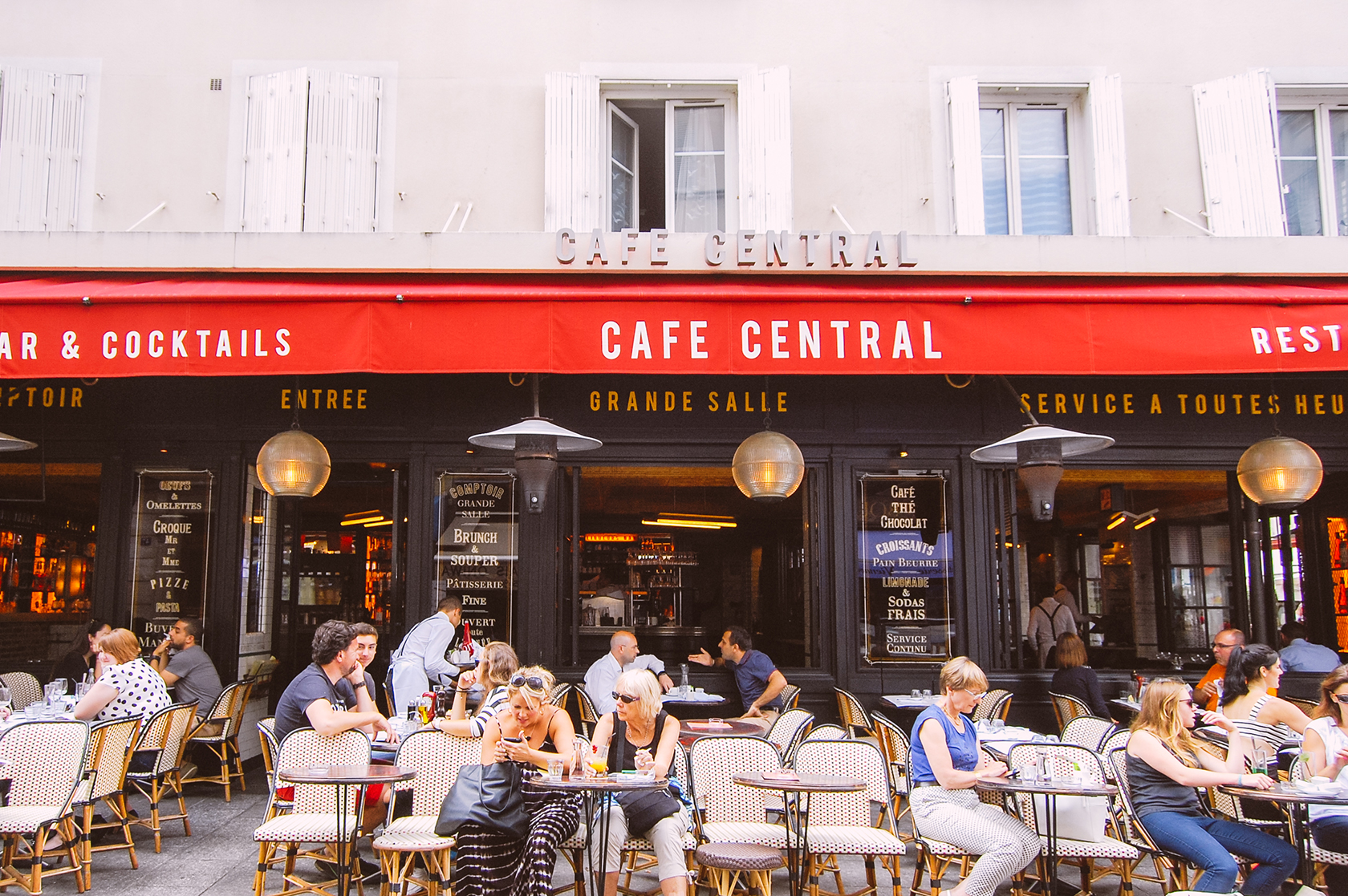Café da rua Cler Paris