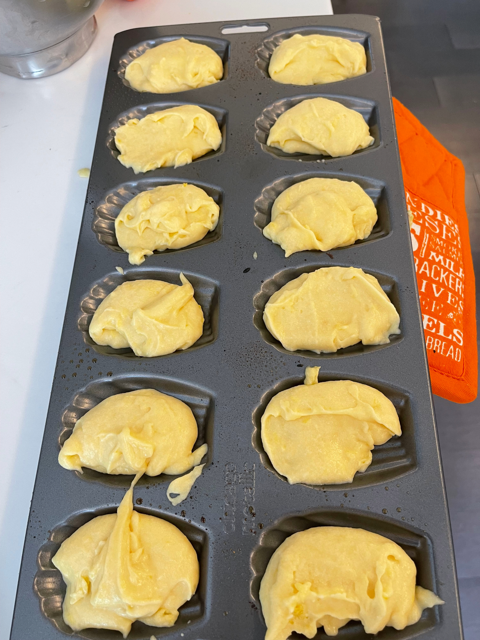 French madeleine pan