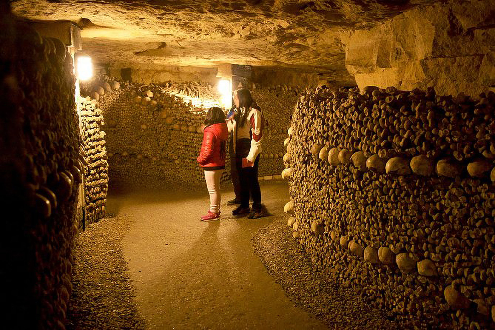 Under Paris Catacombs