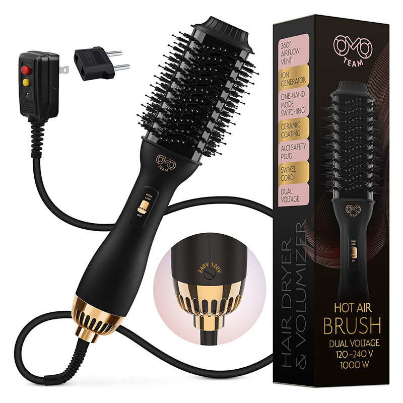 Dual Voltage Styling Brush: