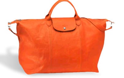 Longchamp’s Famous Le Pliage Bag Now in Leather!