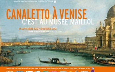 Canaletto à Venise at the Musée Maillol