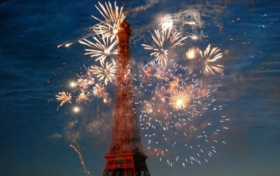 Spectacular Bastille Day Fireworks!