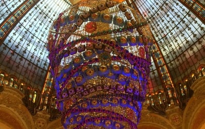 Christmas Monsters Take Over Galeries Lafayette!