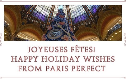 Happy Holidays from Paris Perfect!