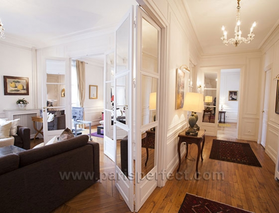 Entrance Hallway Chateauneuf Apartment Paris