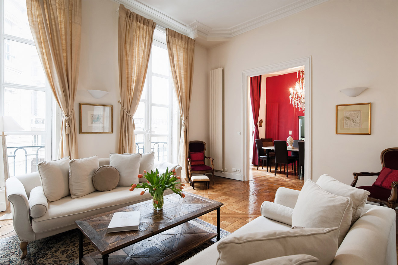 Book 3 Bedroom 1st Arrondissement Paris Apartment Rental - Paris Perfect