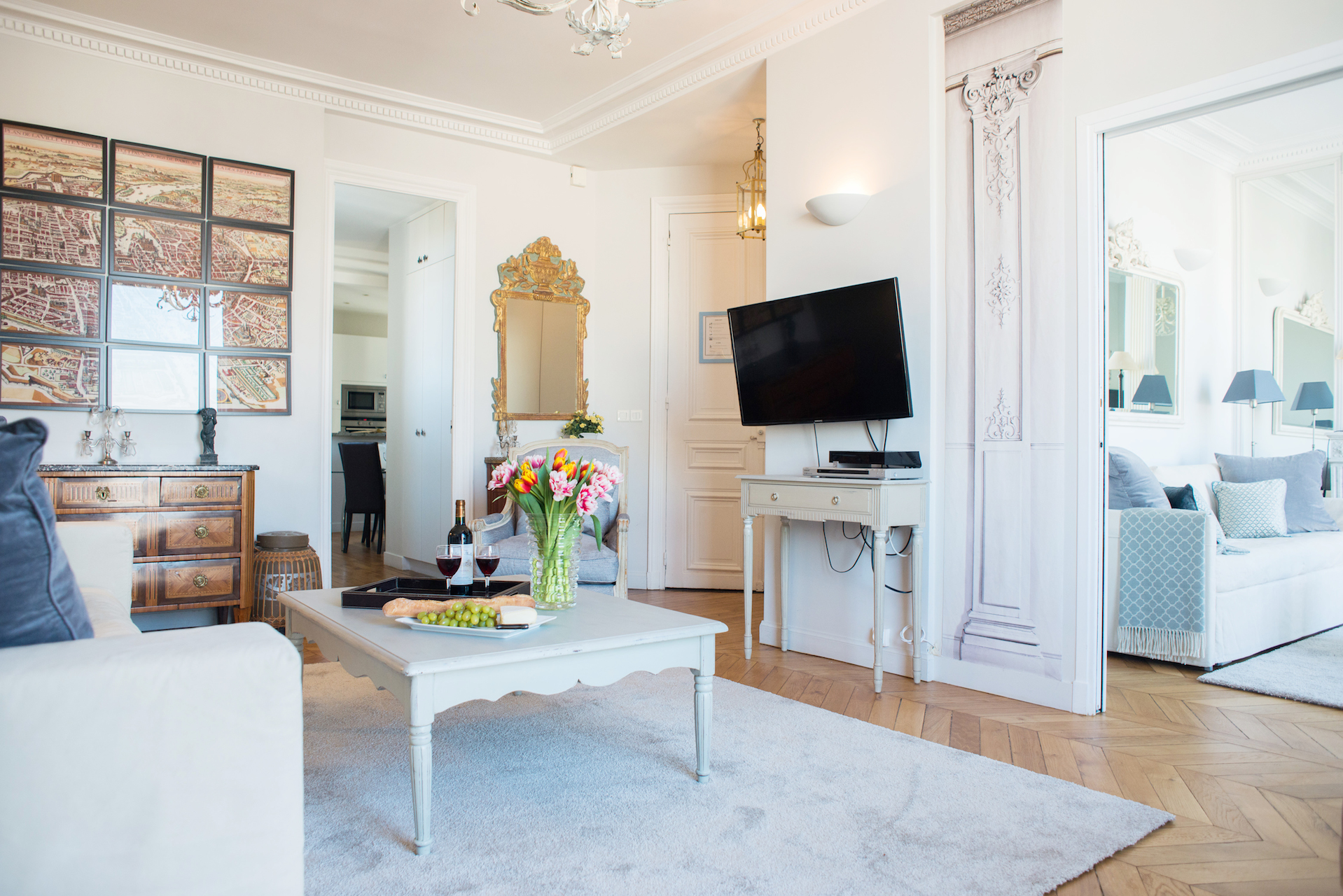 Book 3 Bedroom Short Term Apartment Rental Paris - Paris Perfect