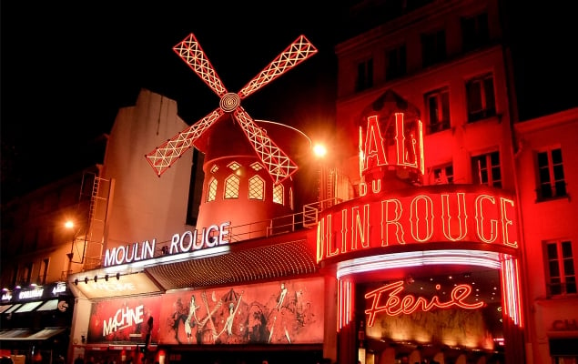 Montmartre And The Moulin Rouge In Paris 18th And 9th